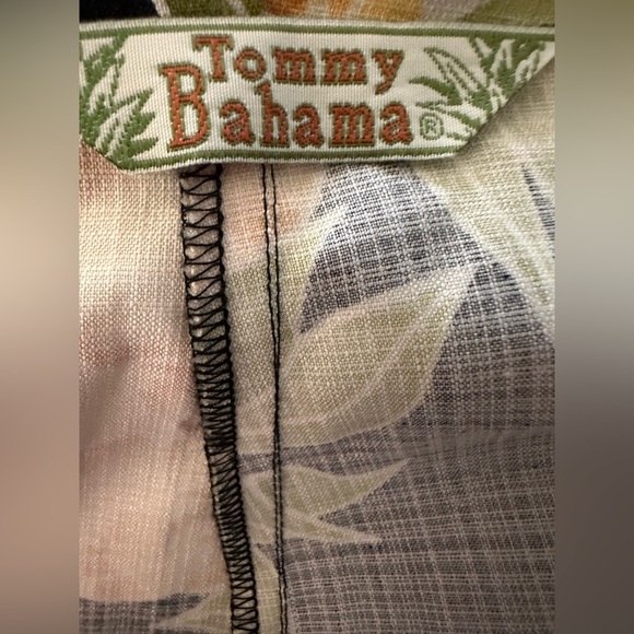 Tommy Bahama Silk Tie Waist Tropical Floral Print Pants - Picture 6 of 8